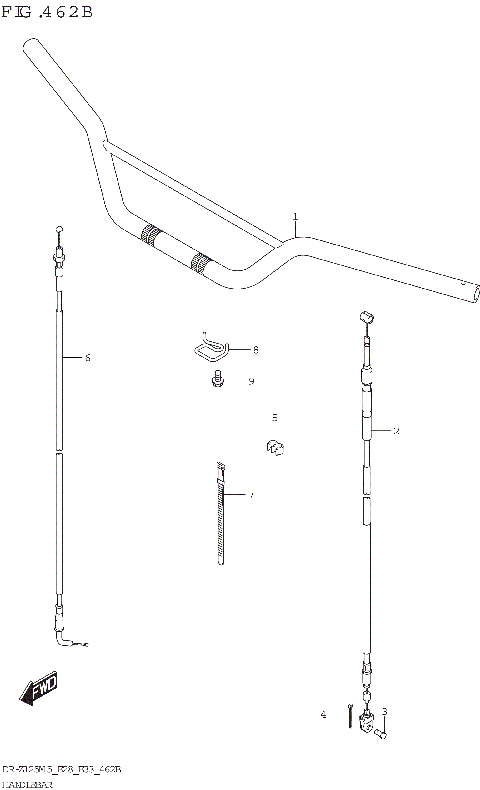HANDLEBAR (DR-Z125L)