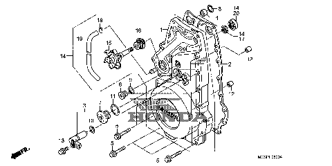 FRONT CRANKCASE COVER
