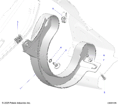 BODY, BELT HOLDER - S26AJE9FSL/AJN9FSL/FSM (C603129)