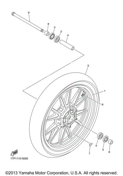 FRONT WHEEL