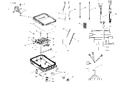ELECTRICAL BOX - W015198D (4964846484B011)