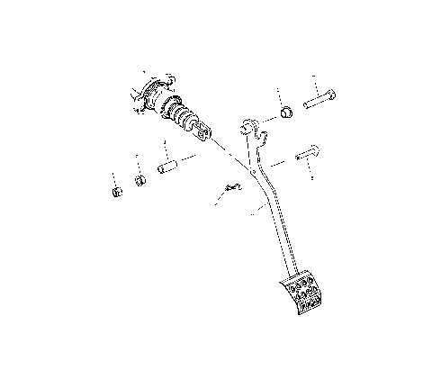 FOOT BRAKE - A10RF50AB (4970927092B14)