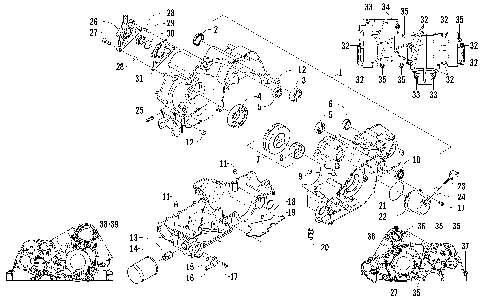 CRANKCASE ASSEMBLY [99916]