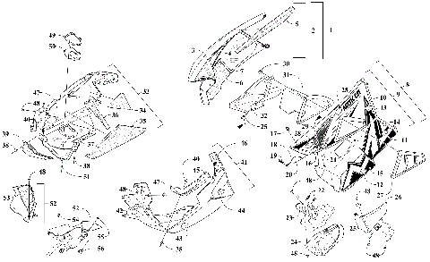 SKID PLATE AND SIDE PANEL ASSEMBLY [106180]