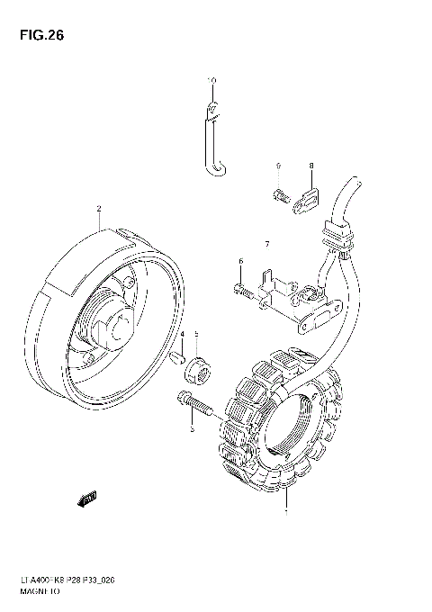 MAGNETO (MODEL K8/K9)