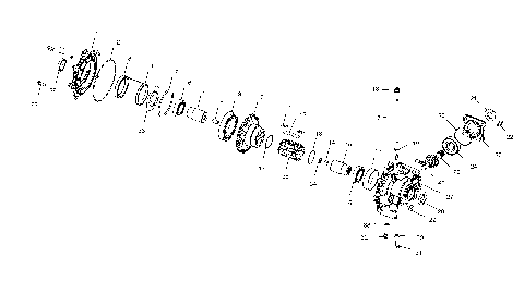 FRONT HOUSING MOUNTING - C10RD50AA (4976437643D01)