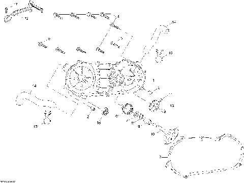 05- CVT Cover And Kick Stater