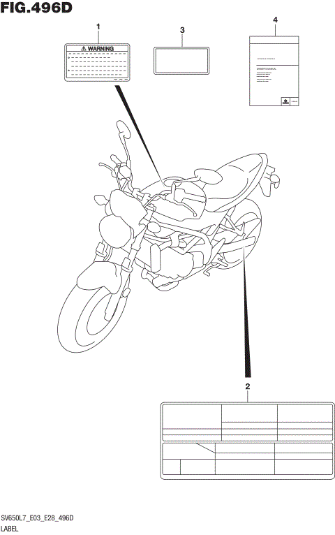 LABEL (SV650AL7 E33)