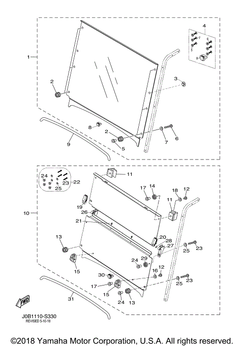 ALTERNATE FOR WINDSHIELD