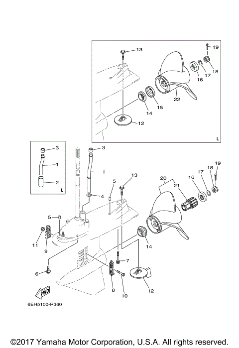 LOWER CASING DRIVE 2