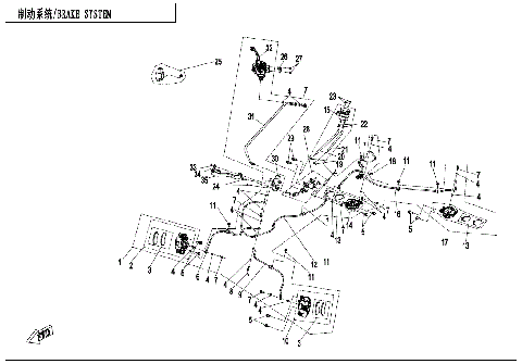BRAKE SYSTEM (NO PARKING SYSTEM)