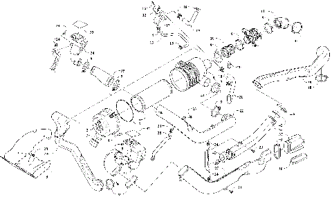 AIR INTAKE AND BELT COOLING ASSEMBLY [306767]