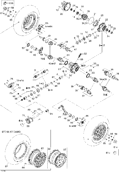07- Drive System, Front STD