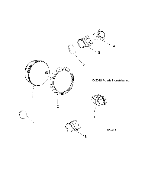 ELECTRICAL, DASH INSTRUMENTS AND SWITCHES - A17DAA57F5 (100315)