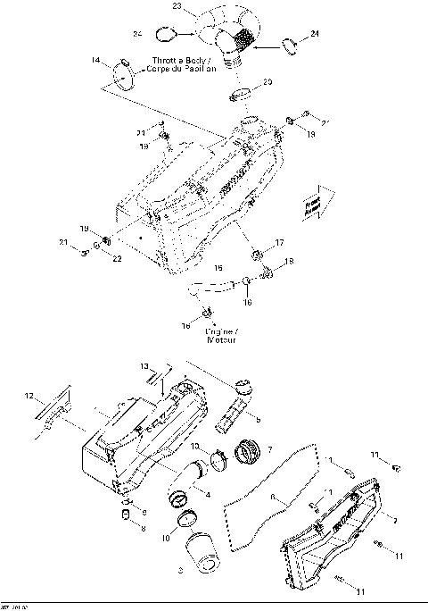 02- Air Intake Silencer