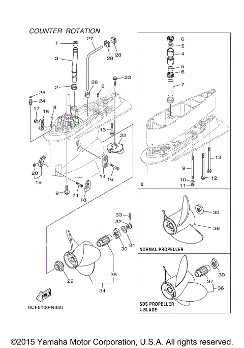 LOWER CASING DRIVE 4