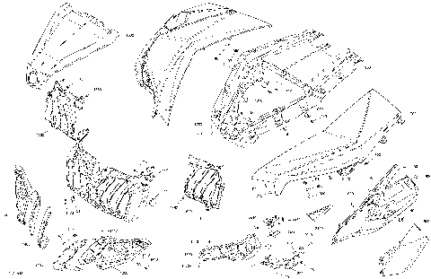 09- Body Front Part Maverick - Bright White Models