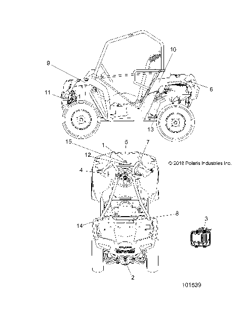 BODY, DECALS - A19DAE57D5 (101539)