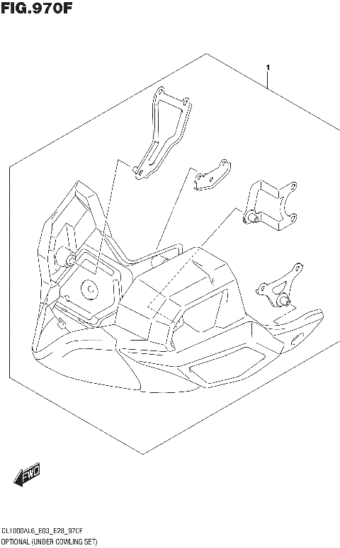 OPTIONAL (UNDER COWLING SET)