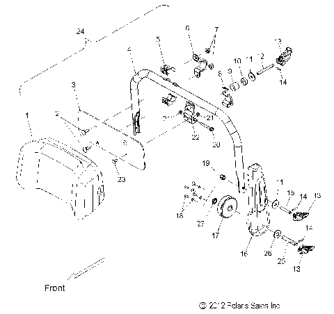 BODY, BACKREST ASM. - S15SU4BEL (49SNOWBACKREST13WIDELX)