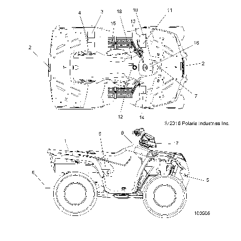 BODY, DECALS - A17SHD57A9/AG/E57AS/E57AL (100508)