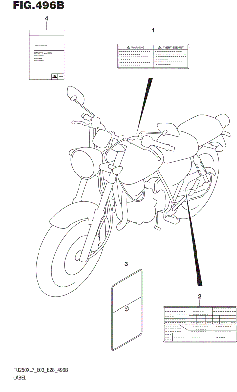 LABEL (TU250XL7 E28)