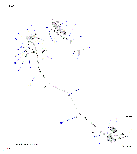 BRAKES, PARK BRAKE - R24E3GC4FD/SC4CD/ED/SC4FD (C730709)