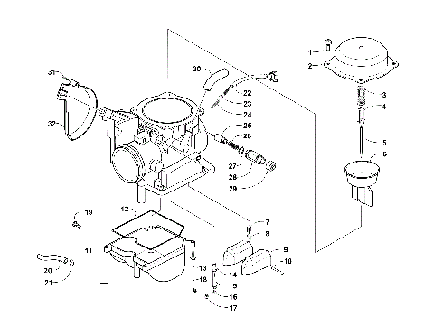 CARBURETOR ASSEMBLY [300500]