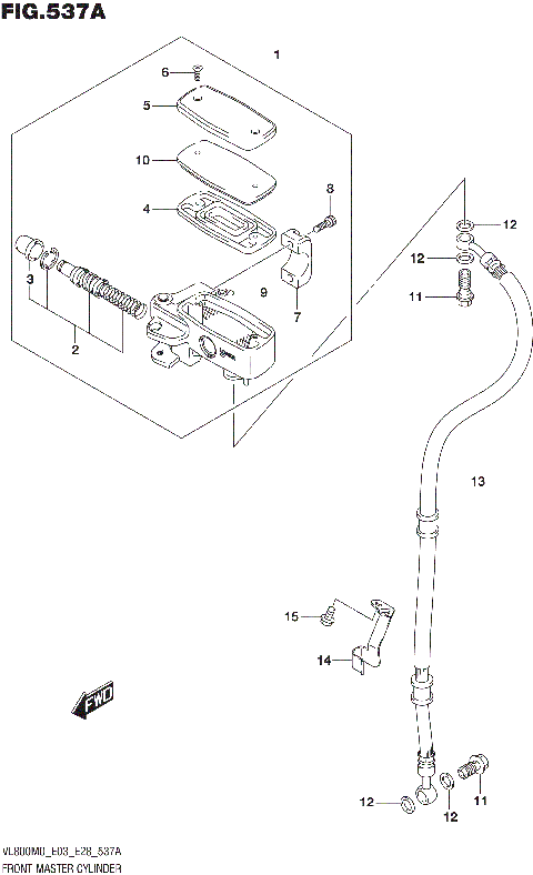 FRONT MASTER CYLINDER