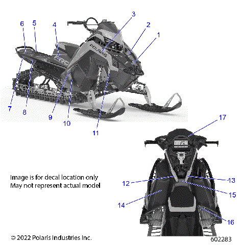 BODY, DECAL, BLACK SIDE PANEL W/FLAT BLACK ACCENT - S23TGW8RS/TGM8RS (602283)