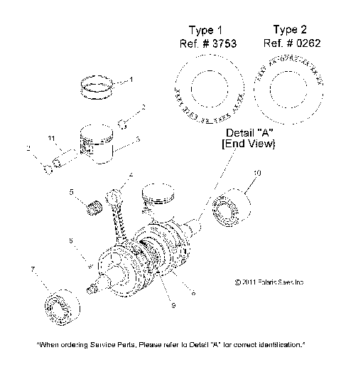 ENGINE, PISTON and CRANKSHAFT - S12BS8/BC8 ALL OPTIONS (49SNOWPISTONCRANKSHAFT12800)