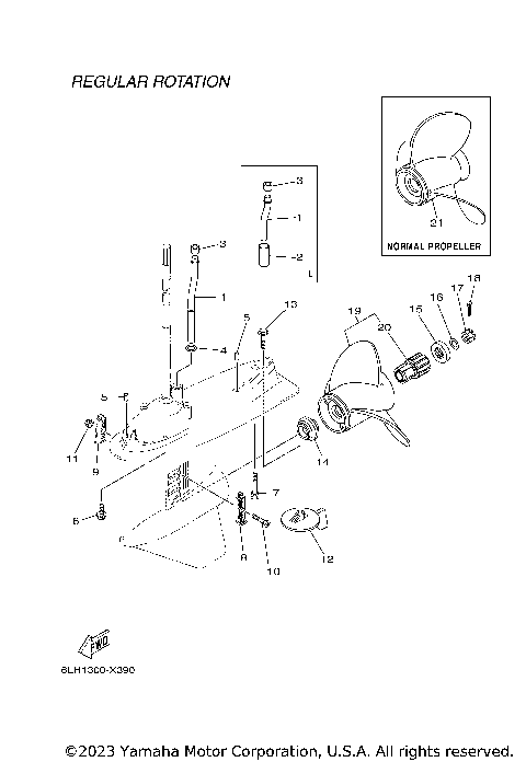LOWER CASING DRIVE 2