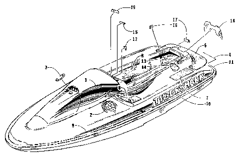 DECAL AND FOOTPAD ASSEMBLY [72689]