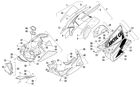 SKID PLATE AND SIDE PANEL ASSEMBLY