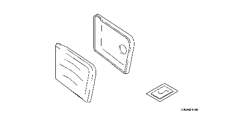 SWINGARM PIVOT COVER SET