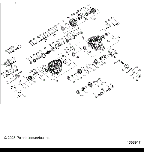 DRIVE TRAIN, MAIN GEARCASE INTERNALS