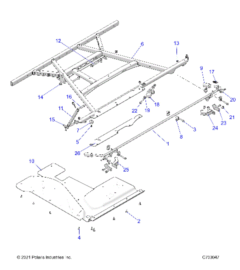 BODY, BOX, MOUNTING - R24T6E99RM/SM (C703047)