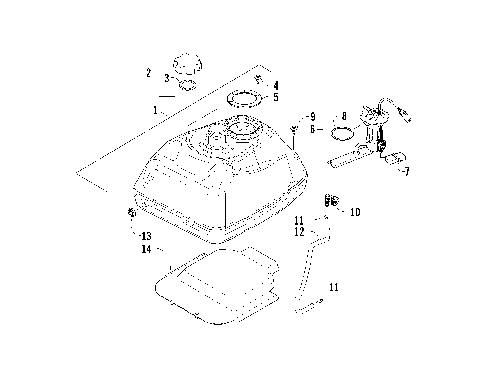 GAS TANK ASSEMBLY [94311]