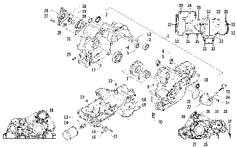 CRANKCASE ASSEMBLY [97754]