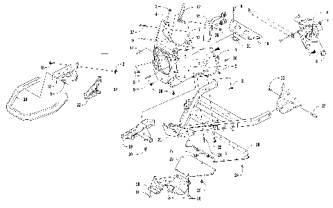 FRONT BUMPER AND FRAME ASSEMBLY [104611]