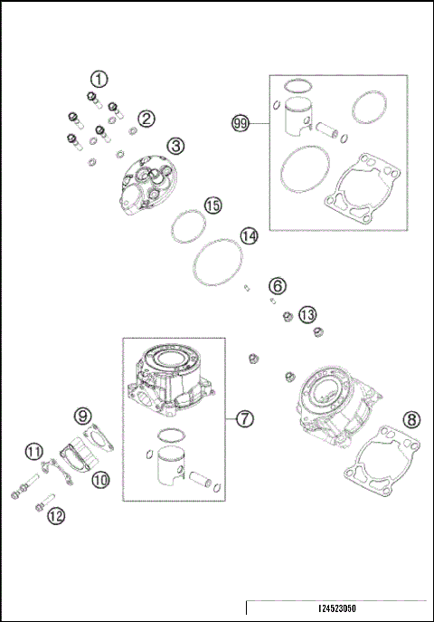 CYLINDER, CYLINDER HEAD