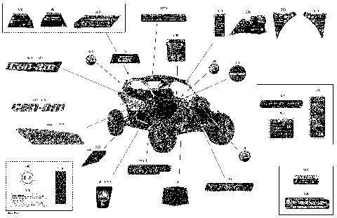 09- Decals - Turbo R - Package XRS - International