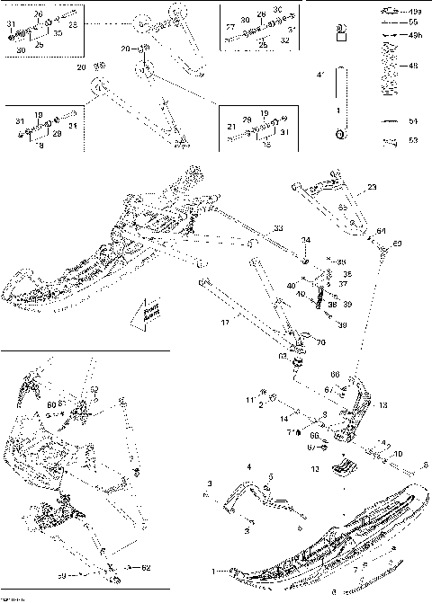 07- Front Suspension And Ski LE 1200, Europe