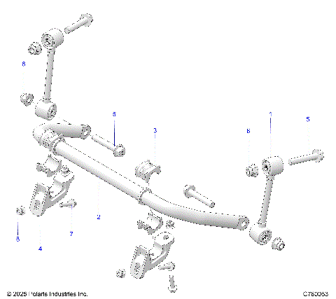 SUSPENSION, FRONT STABILIZER BAR - Z26NMX99A4/A6 (C760063)
