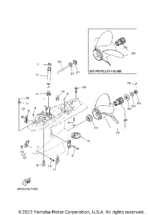 LOWER CASING DRIVE 2