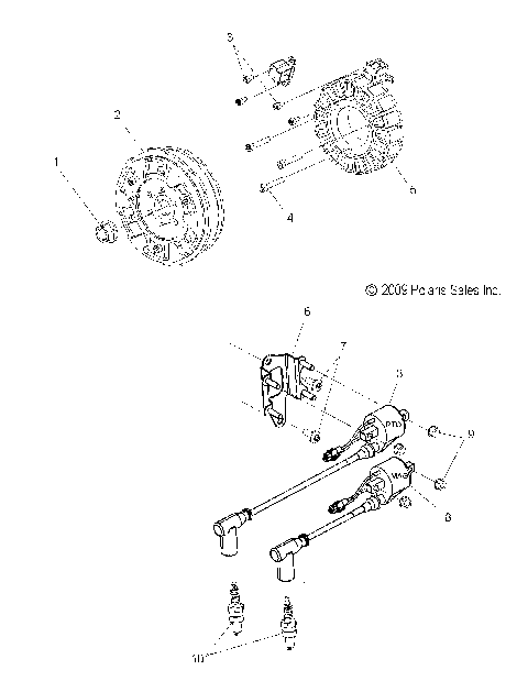 ELECTRICAL, IGNITION SYSTEM - S10PU6KSL/KEL (49SNOWMAGNETO10600WIDE)