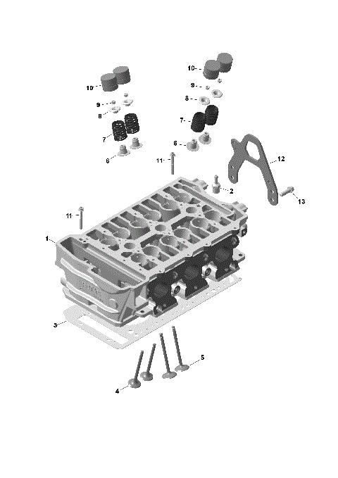 01- ROTAX - Cylinder Head