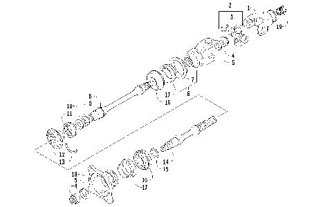 SECONDARY DRIVE ASSEMBLY [89028]
