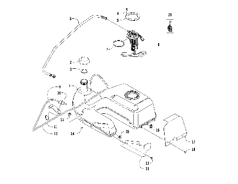 GAS TANK ASSEMBLY [302245]
