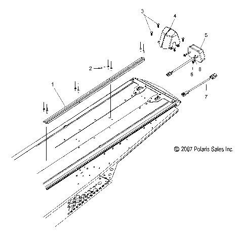 ELECTRICAL, TAILLIGHT and MOUNTING - S08PG8ES/EE/PH8ES/EE (49SNOWTAILLIGHT08600RMK)